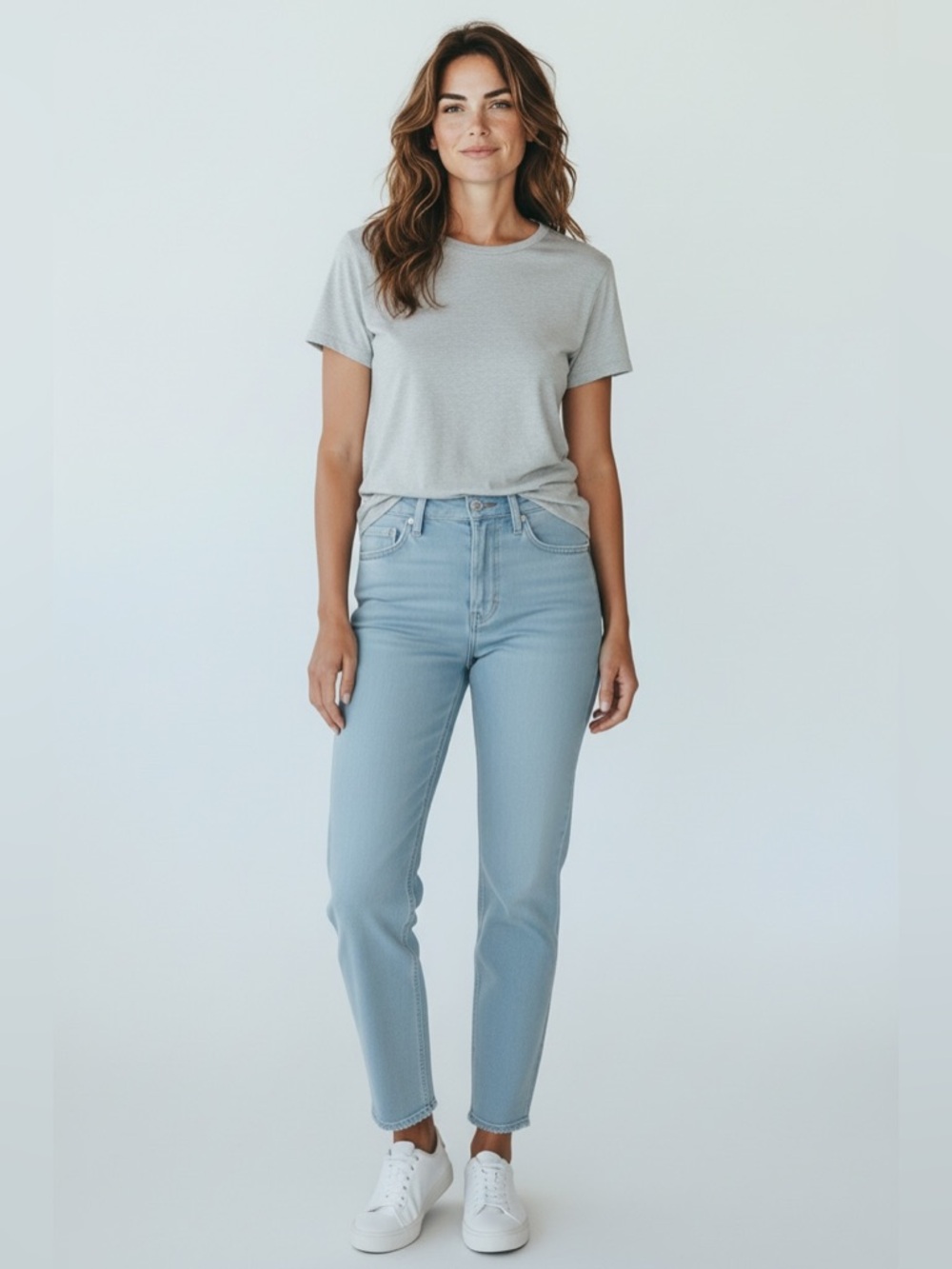 Parker Smith Raw Hem Skinny Jeans Blue Size 4/27